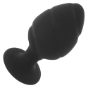 OHMAMA - SILICONE ANAL PLUG SIZE L 9 CM 3 