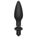 ADDICTED TOYS - MASSAGER PLUG ANAL WITH VIBRATION BLACK 3 