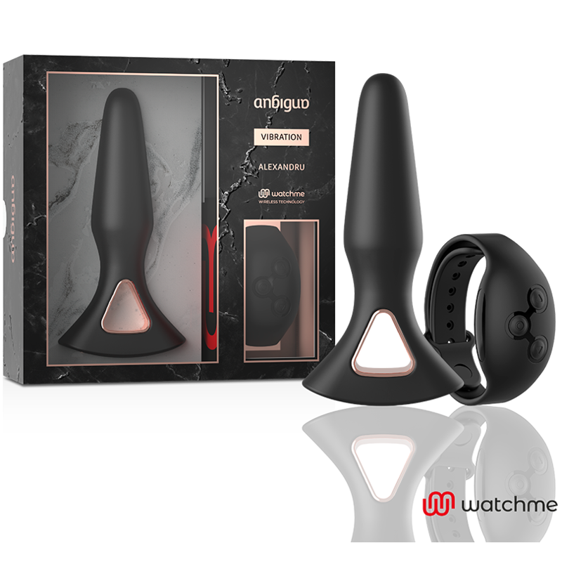 ANBIGUO - WATCHME REMOTE CONTROL VIBRATOR ANAL PLUG ALEXANDRU 1 