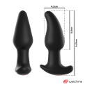 ANBIGUO - WATCHME REMOTE CONTROL ANAL PLUG VIBRATOR WITH ROTATION OF AMADEUS PEARLS 5 