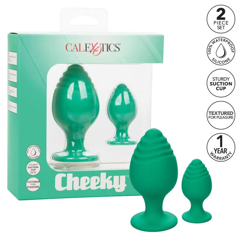 CALEXOTICS - CHEEKY BUTTPLUG GREEN 1 