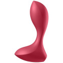 SATISFYER - BACKDOOR LOVER VIBRATING PLUG RED 1 