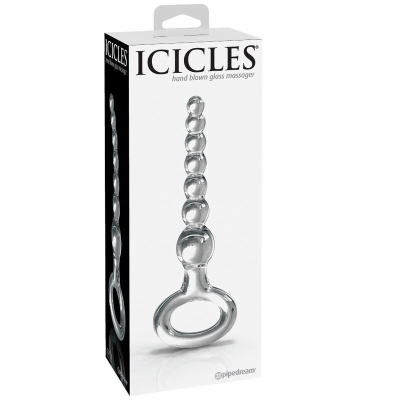 ICICLES - N. 67 GLASS ANAL PLUG 1 