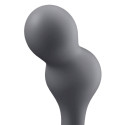 SATISFYER - DEEP DIVER VIBRATING PLUG APP GREY 2 