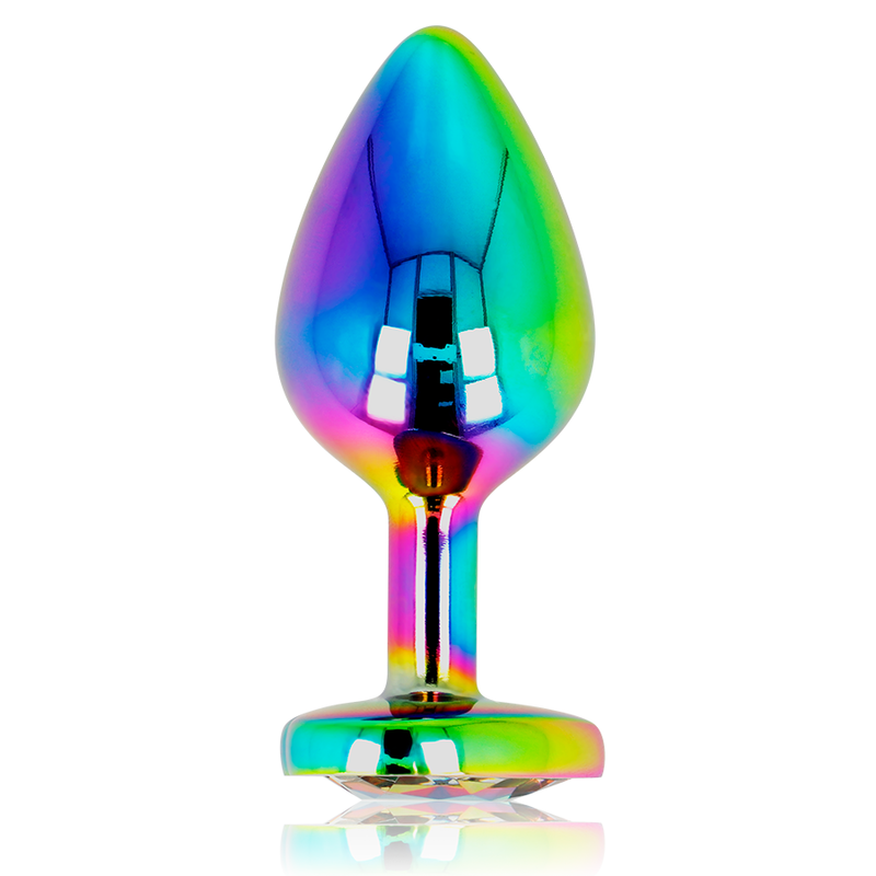 OHMAMA - IRIDESCENT HEART ANAL PLUG SIZE M 1 