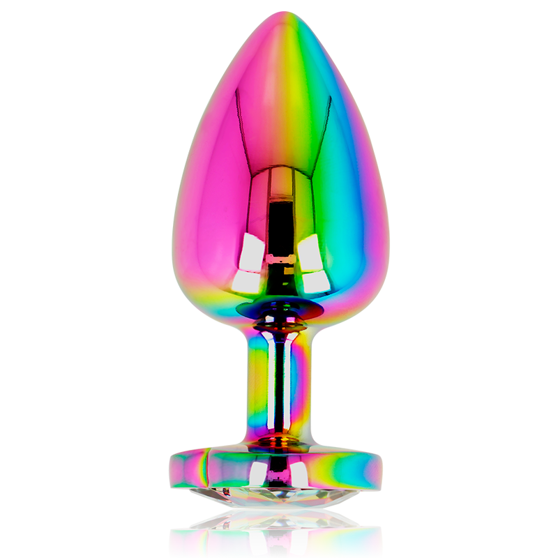 OHMAMA - IRIDESCENT HEART ANAL PLUG SIZE L 1 