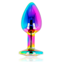 OHMAMA - IRIDESCENT CIRCLE ANAL PLUG SIZE S 1 