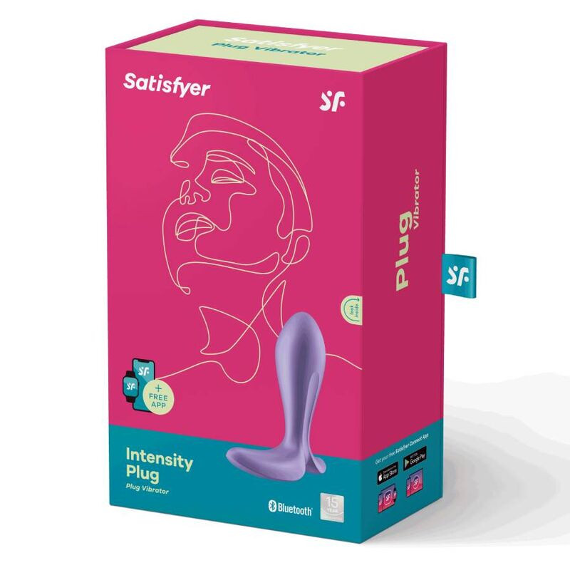 SATISFYER - INTENSITY PLUG LILA 1 