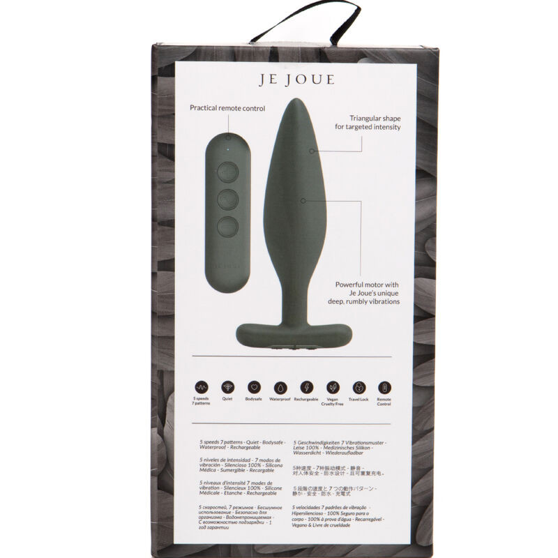 JE JOUE - EGON PLUG ANAL VIBRATOR BLACK 4 