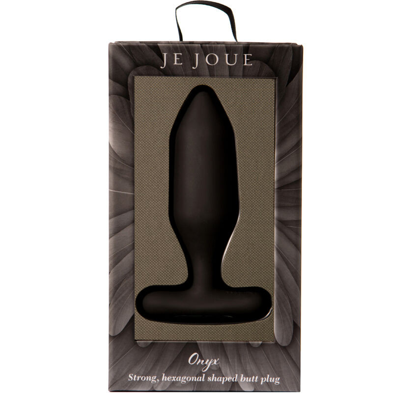 JE JOUE - VIBRATORE PLUG ANALE ONYX NERO 3 