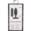 JE JOUE - VIBRATEUR PLUG ANAL ONYX NOIR 4 