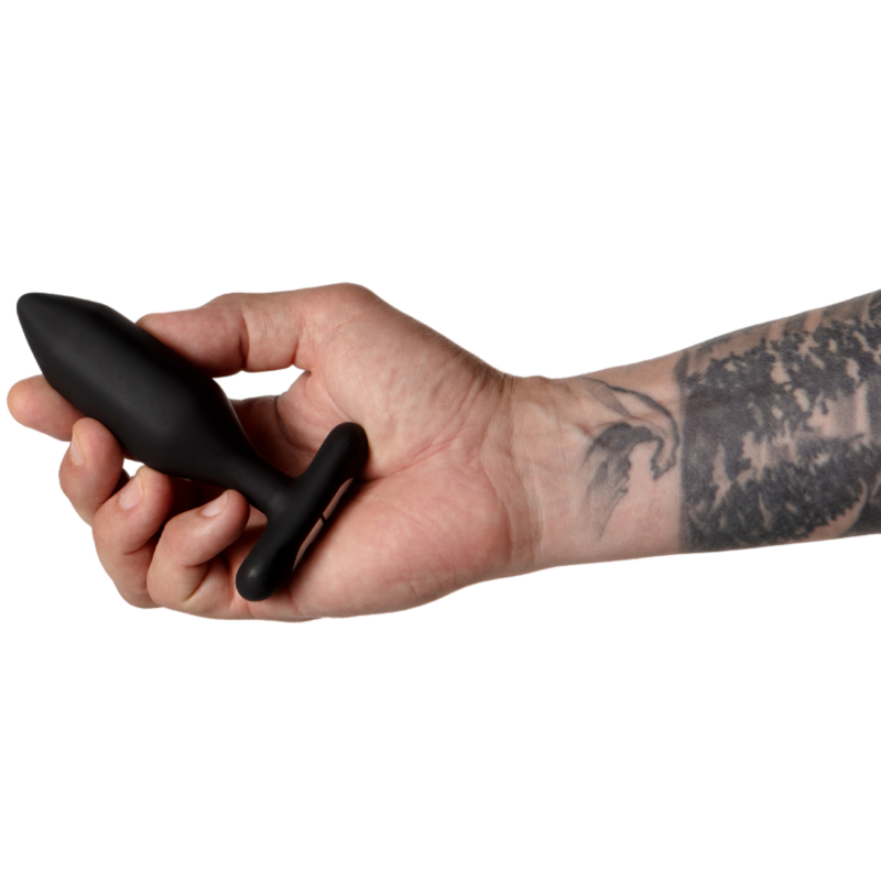 JE JOUE - VIBRATEUR PLUG ANAL ONYX NOIR 5 