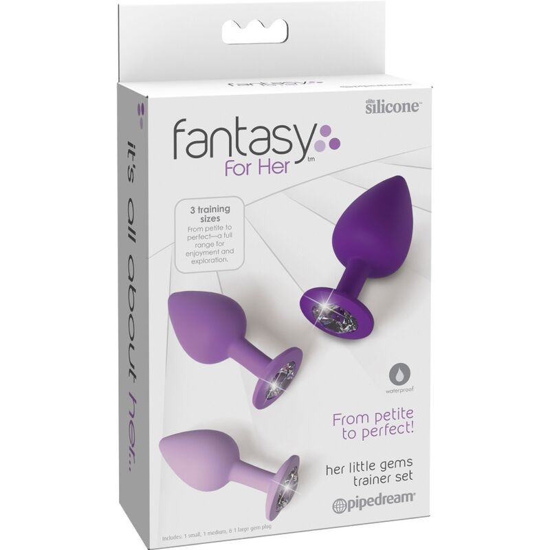 FANTASY FOR HER - VIOLETTES ANALPLUG-SET 3 