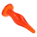 BAILE - PLUG ANALE SOFT TOUCH ROSSO 14.2 CM 1 