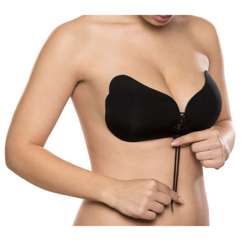 BYE-BRA - LACE-IT ENHANCEMENT PUSH-UP SCHWARZ CUP B 3 