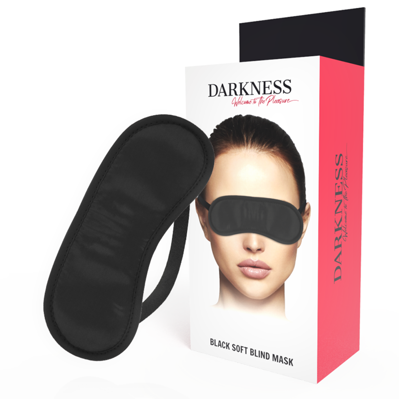 DARKNESS - GERADE SCHWARZE MASKE 1 