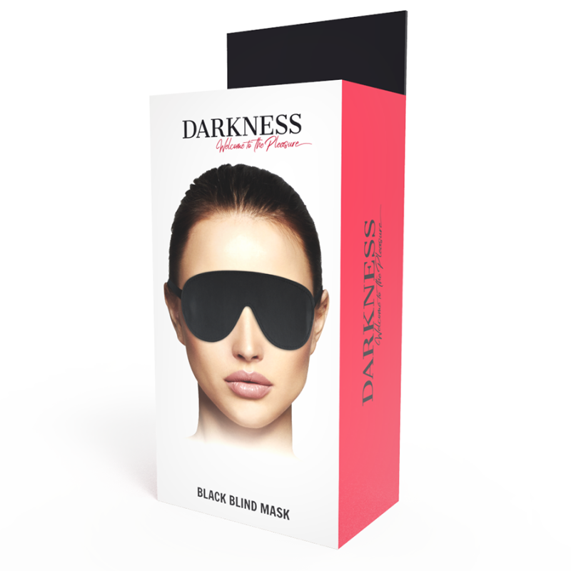 DARKNESS - HOCHWERTIGE SCHWARZE MASKE 4 