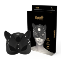 COQUETTE CHIC DESIRE - VEGANE LEDERMASKE MIT KATZENOHREN 1 