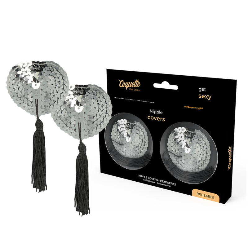 COQUETTE CHIC DESIRE - COPRI CAPEZZOLO ARGENTO 1 