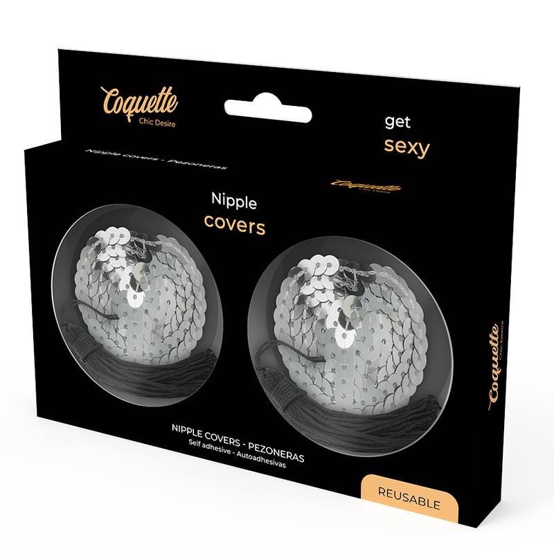 COQUETTE CHIC DESIRE - COPRI CAPEZZOLO ARGENTO 3 