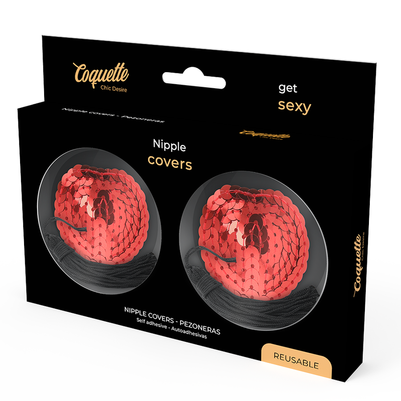 COQUETTE CHIC DESIRE - COPRI CAPEZZOLO ROSSO 3 