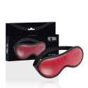 FETISH SUBMISSIVE DARK ROOM - MASCHERA VEGANA IN PELLE CON FODERA IN NEOPRENE 1 