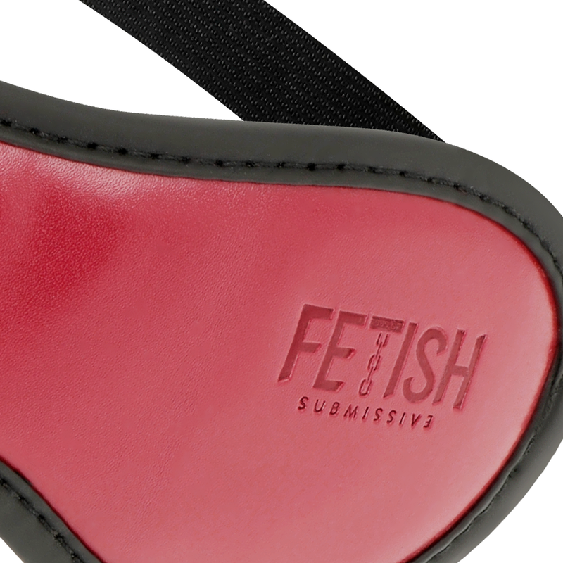 FETISH SUBMISSIVE DARK ROOM - MASCHERA VEGANA IN PELLE CON FODERA IN NEOPRENE 2 