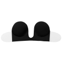 BYE-BRA - REGGISENO SENZA MANIGLIE EN U NERO COPPA A 2 