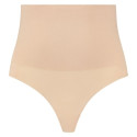 BYE-BRA - THONG STYLE SEAMLESS GIRDLE BEIGE SIZE S 2 