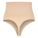 BYE-BRA - THONG STYLE SEAMLESS GIRDLE BEIGE SIZE S 3 