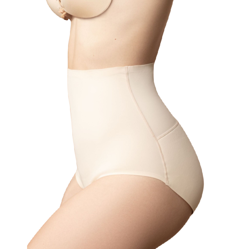 BYE-BRA - CULOTTE HAUTE AVEC REMBOURRAGE DES FESSES TAILLE L 1 