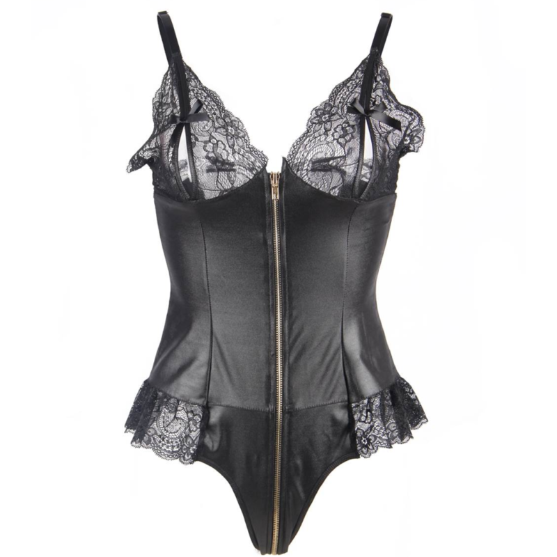 QUEEN LINGERIE - TEDDY AVEC FERMETURE ÉCLAIR L/XL 2 