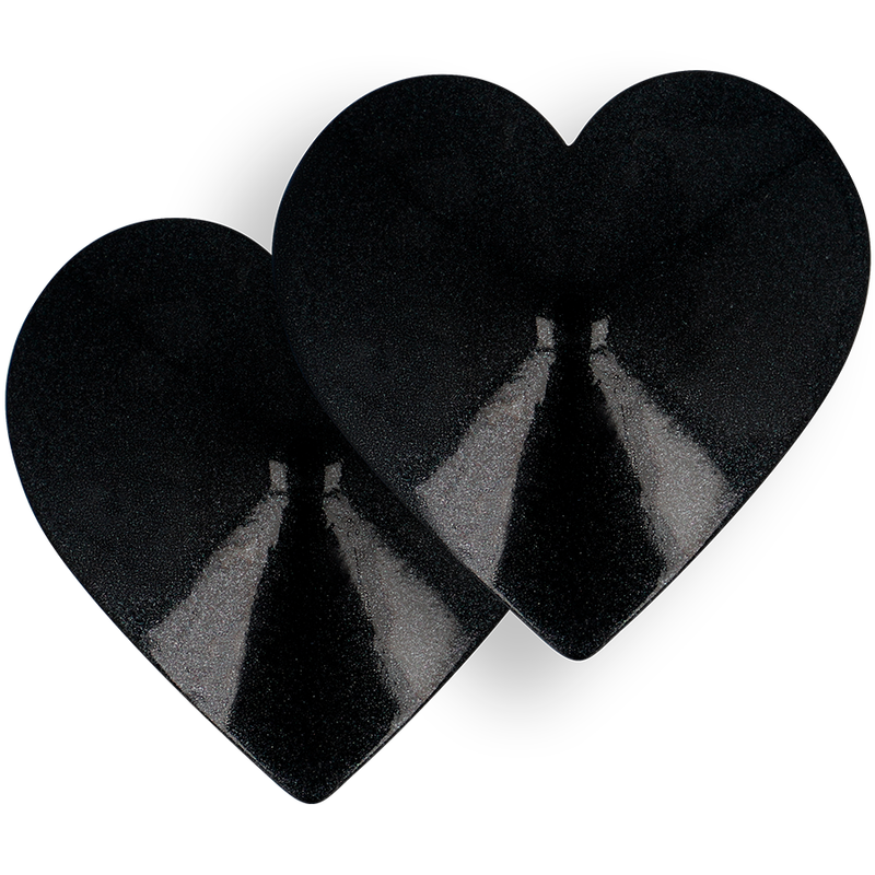 COQUETTE CHIC DESIRE - COPRI CAPEZZOLI BLACK HEARTS 2 