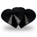 COQUETTE CHIC DESIRE - NIPPLE COVERS BLACK HEARTS 3 