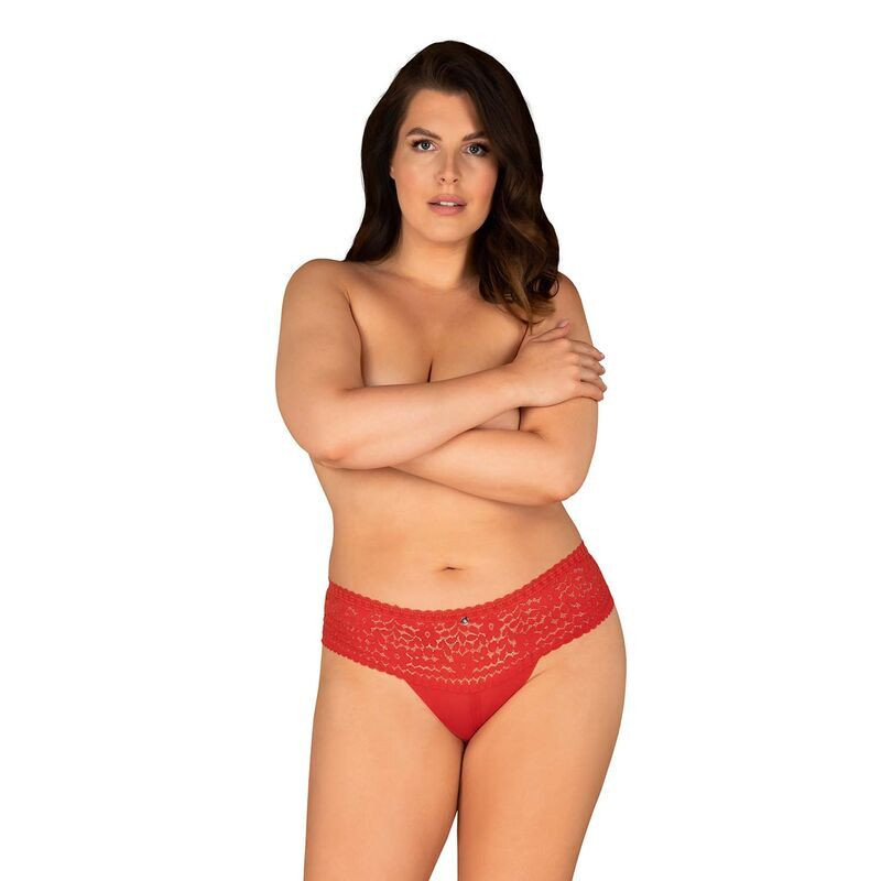 OBSESSIVE - BLOSS MINA PANTIES 4XL/5XL 1 