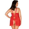 OBSESSIVE - CHEMISE E TANGA BLOSSMINA 6XL/7XL 1 