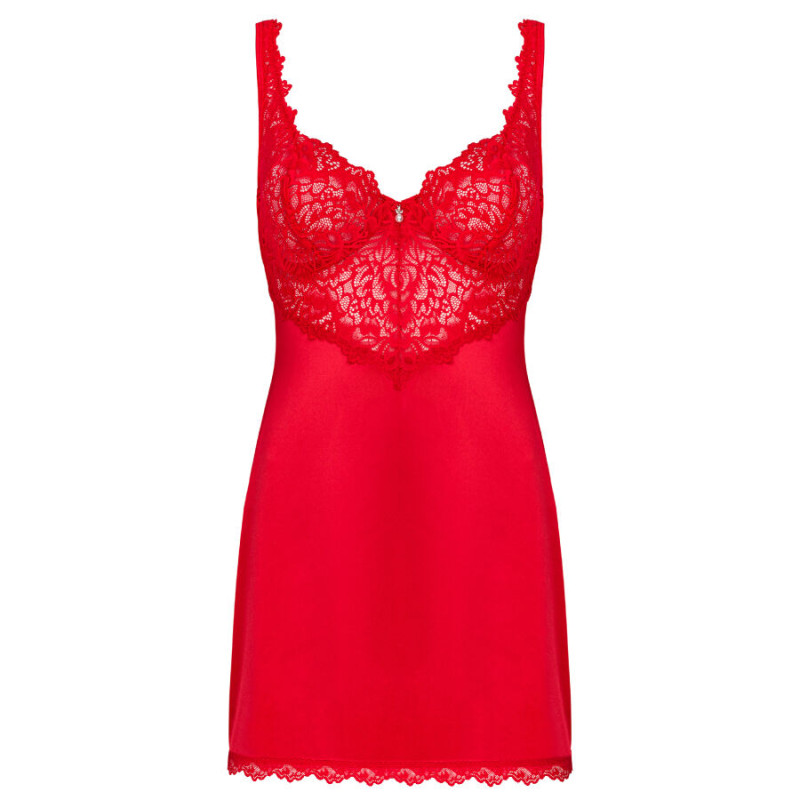 OBSESSIVE - LOVE CHERRIS CHEMISE UND THONG S/M 2 