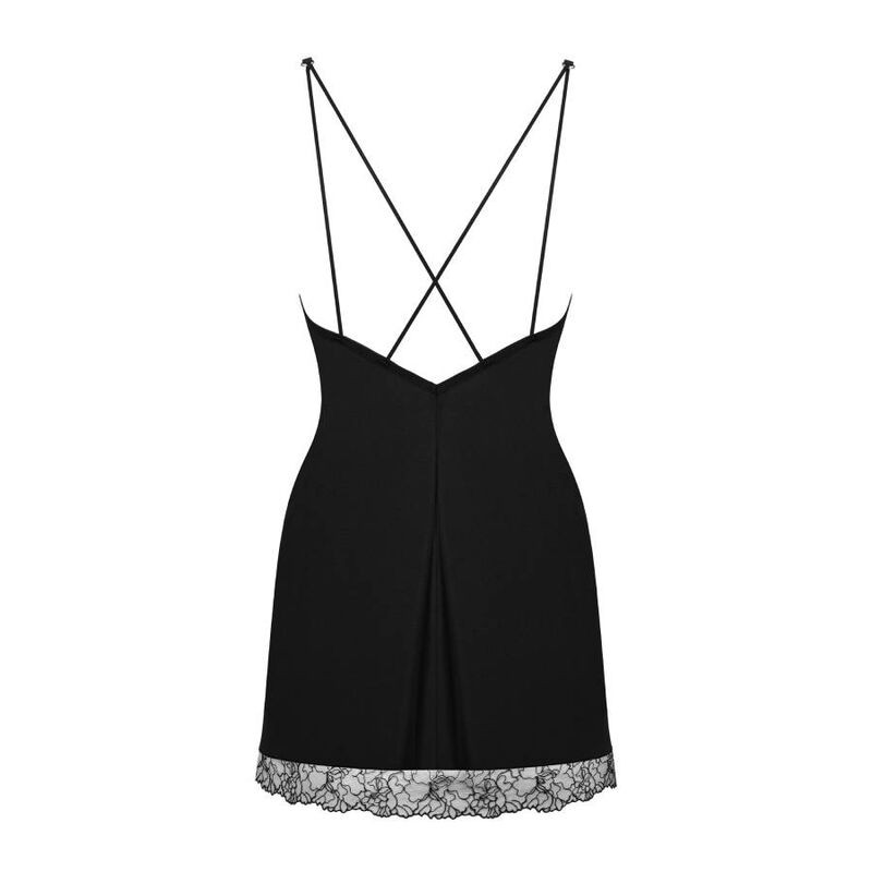 OBSESSIVE - BELLA ROU CHEMISE & THONG XS/S 5 