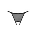 OBSESSIVE - CELIA NOIR OUVERT THONG XL/XXL 4 