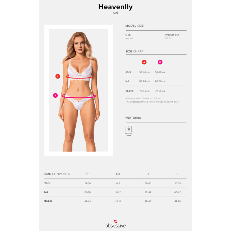 OBSESSIVE - HEAVENLLY-SET 2-TEILIG XL/XXL 6 