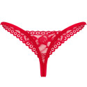 OBSESSIVE - LACELOVE THONG RED XS/S 5 