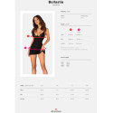 OBSESSIVE - BELLASTIA CHEMISE & THONG XL/XXL 6 