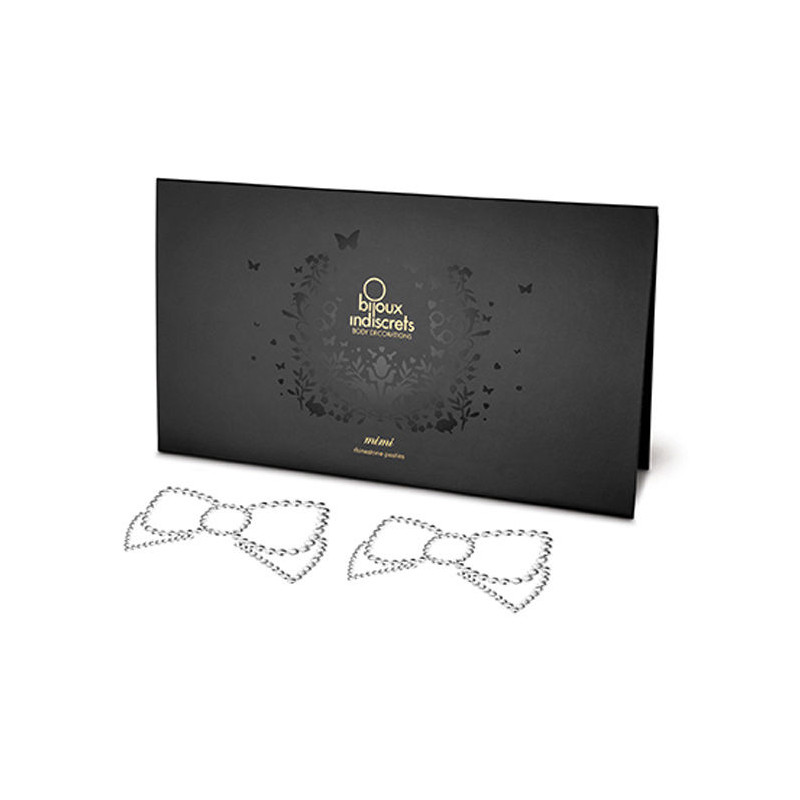 BIJOUX - COPRI CAPEZZOLI ARGENTO MIMI BOW 1 