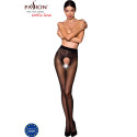 PASSION - TIOPEN 006 SCHWARZE STRUMPFHOSE 1/2 30 DEN 1 