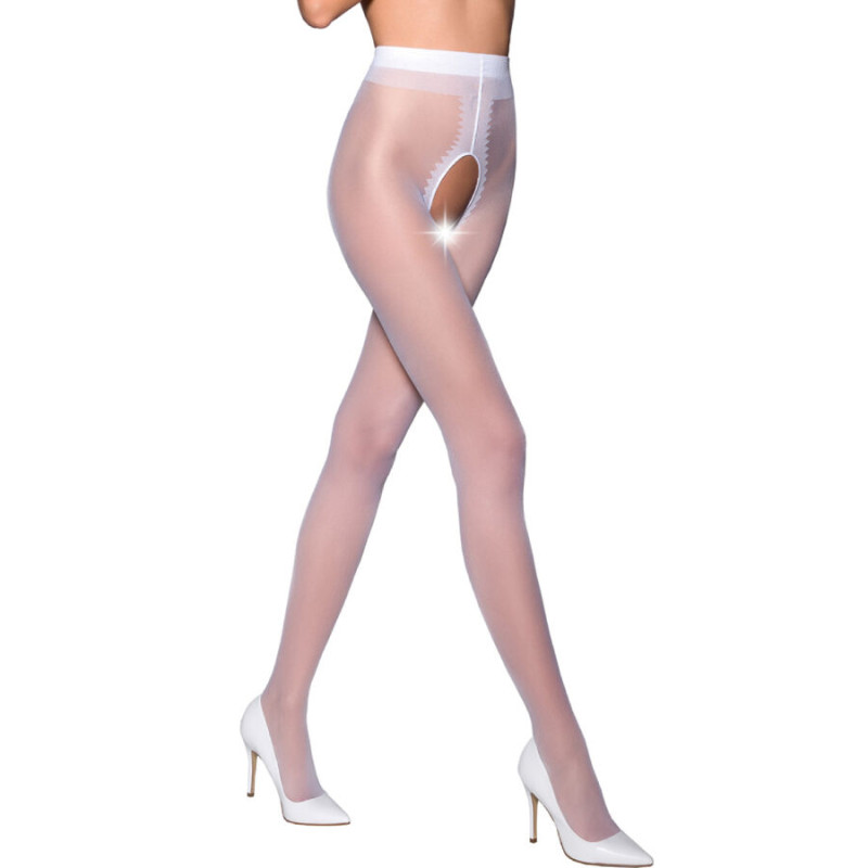 PASSION - TIOPEN 007 WHITE TIGHTS 1/2 20 DEN 1 