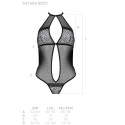 PASSION - SATARA BODY LINEA EROTICA NERO S/M 3 