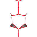 PASSION - SATARA BODY LINEA EROTICA ROSSO S/M 3 