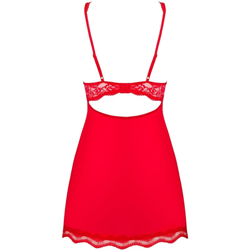 OBSESSIVE - LUVAE BABYDOLL & TANGA RED S/M 5 