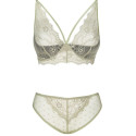 LIVCO CORSETTI FASHION - PINE LC 90667 BRA + PANTY KHAKI L/XL 2 