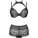 LIVCO CORSETTI FASHION - LINERA FÜR DIE SENSES-KOLLEKTION BH + PANTY SCHWARZ 2 